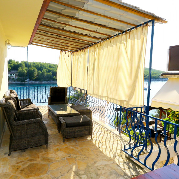 Living room, Villa Hraste, Villa Hraste Hvar, Croatia, first row to the sea,  Hvar