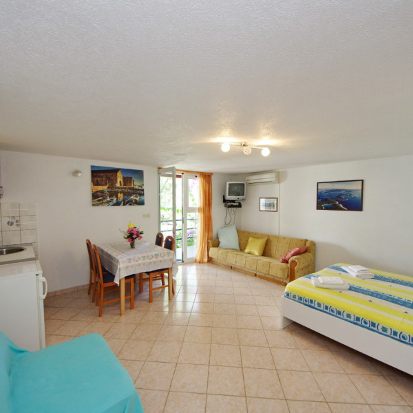 Living room, Villa Hraste, Villa Hraste Hvar, Croatia, first row to the sea,  Hvar