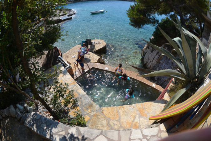 Eksterijer, Villa Hraste Hvar, prvi red do mora Hvar