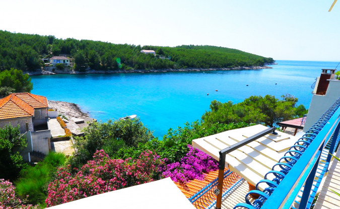 Eksterijer, Villa Hraste Hvar, prvi red do mora Hvar