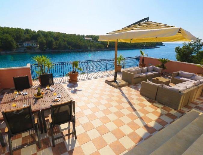 Eksterijer, Villa Hraste Hvar, prvi red do mora Hvar