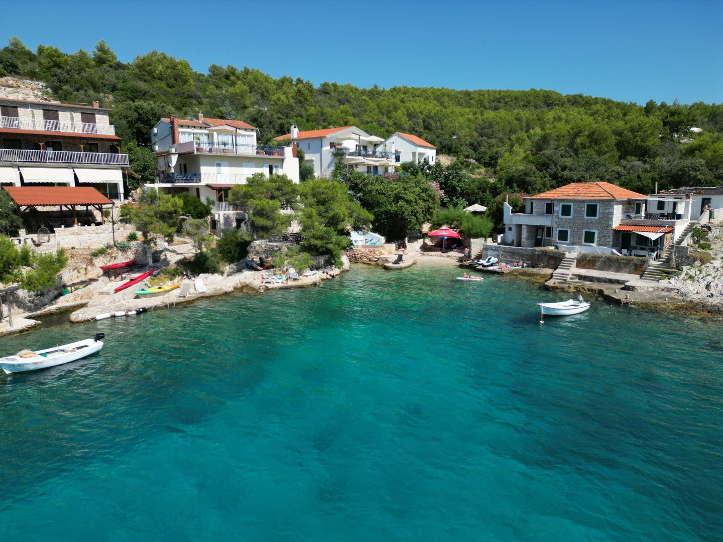 Dream Vacation - Untouched Nature and a Maritime Paradise, Villa Hraste Hvar, Croatia, first row to the sea,  Hvar